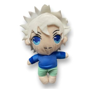 Peluche Killua Hunter X Hunter ( Mediano ) Mundogeek Azul Con Blanco