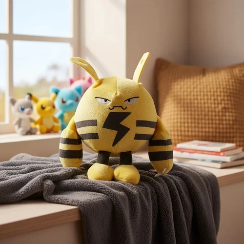 Peluche Elekid Pokemon Segunda Generación Amarillo - Imagen 3