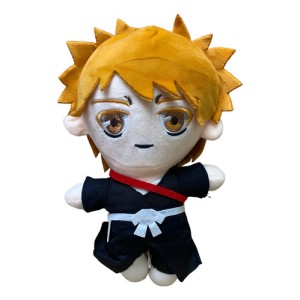 Peluche Excelente Calidad De Ichigo  Bleach Mundogeek Negro Con Amarillo
