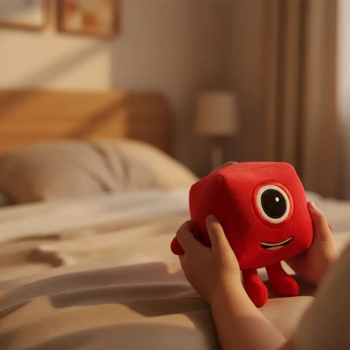 Peluche De Felpa Juego Numberblocks Rojo 20cm Rojo - Imagen 3