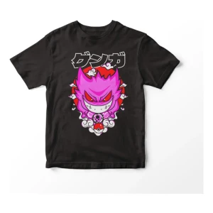 Remera Anime Gengar Pokemon Mundogeek