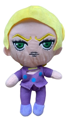 Peluche Giorno (jojos) Mundogeek Lila Con Amarillo