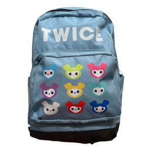 Mochila Escolar Grande Kpop Twice Celeste