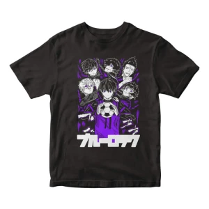 Remera Camiseta De Anime Blue Lock Equipo Z Mundogeek