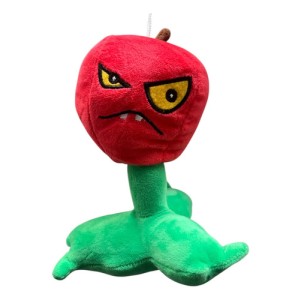 Peluche Planta Cereza Plantas Vs Zombies 20cm Rojo