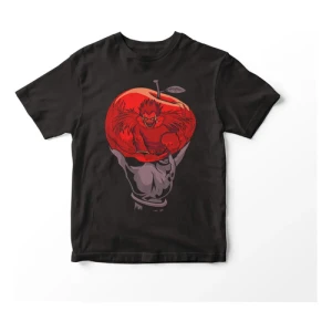 Remera Camiseta De Anime Death Note Manzana Ryuk Mundogeek