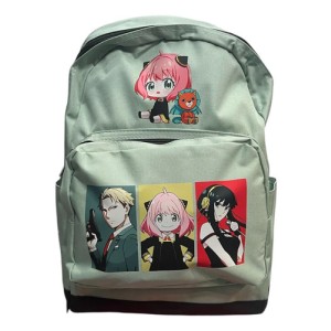 Mochila Escolar Grande Y Resistente Spy X Family Blanco