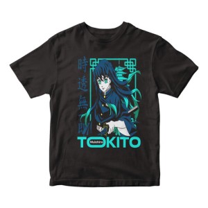 Remera Camiseta Anime Demon Slayer Tokito Mundogeek