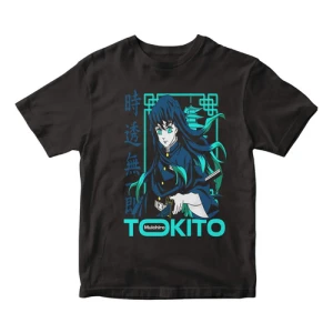 Remera Camiseta Anime Demon Slayer Tokito Mundogeek