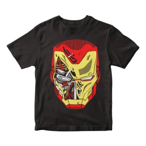 Remera Camiseta Cabeza Iron Man Mundogeek