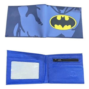Billetera Batman (dc) Mundogeek Azul Batman