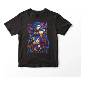 Remera Cartun Arcane Mundogeek