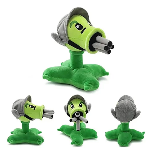 Peluche Mediano Gisantralladora 20cm Plantas Vs Zombies - Imagen 7