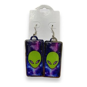 Caravana Mediana Alien Mundogeek Verde