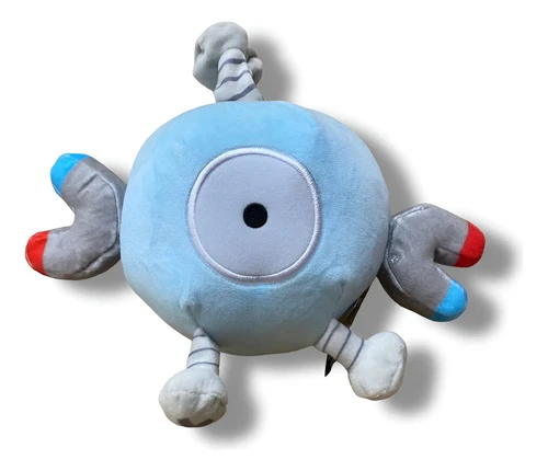 Peluche Mediano De Magnemite ( Pokemon ) Mundogeek Celeste
