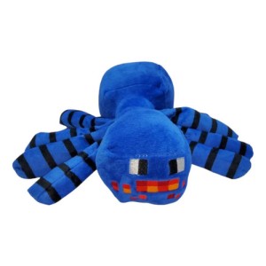 Peluche Mediano Araña Azul (minecraft) Mundogeek Azul