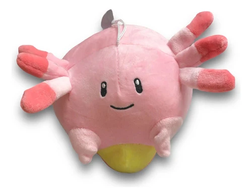 Peluche De Felpa Pokemon Chansey 20cm Mundogeek Rosa