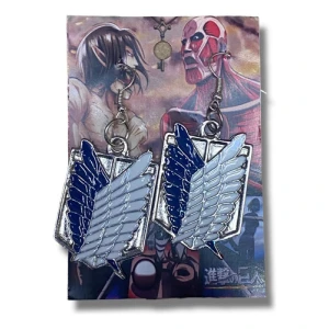 Caravana Alas De La Libertad Grandes ( Attack On Titan )  Azul