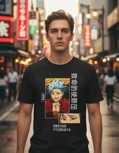 Remera Anime Ban Personaje Siete Pecados Capitales