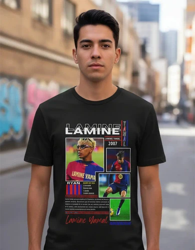 Remera Futbol Lamine - Imagen 2