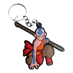 Ang Avatar Llavero De Goma Mundogeek Naranja