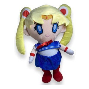 Peluche Grande Usagi 50cm ( Sailor Moon) Mundogeek Azul Con Blanco