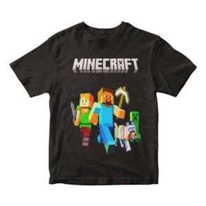 Remera Camiseta Minecraft Mundogeek
