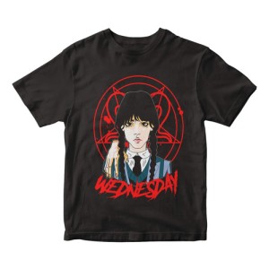 Remera Camiseta Merlina De Los Locos Addams Mundogeek