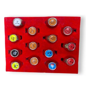 Anillo De  Naruto Diseos  Mundo Geek Plata Unico