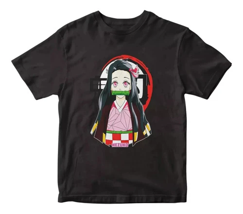Remera Nezuko Demon Slayer Kimetsu No Yaiba Anime (algodon) - Imagen 2
