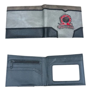 Billetera God Of War 21x9cm Mundogeek Negro