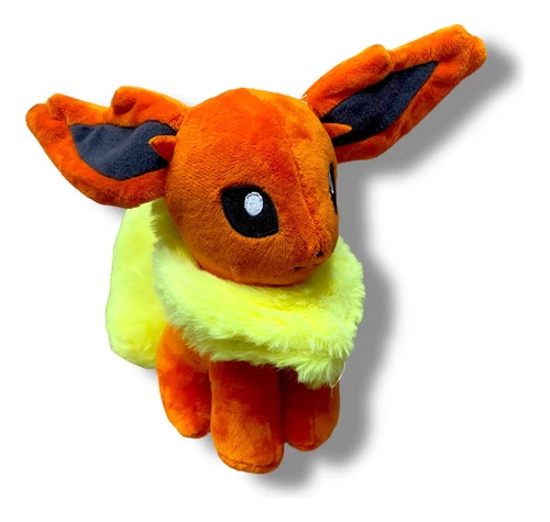 Peluche Mediano Flareon ( Pokemon ) Mundogeek Rojo