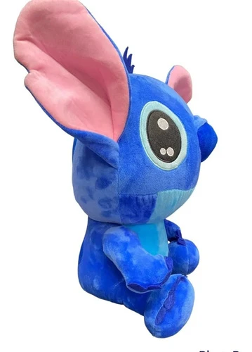 Peluche Stitch Grande 50cm Azul Marino/celeste/lila - Imagen 2