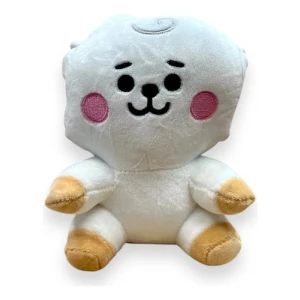 Peluche De Felpa Rj Bt21 Bts Mundogeek Blanco
