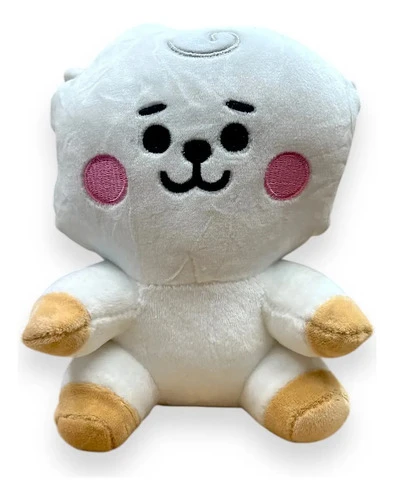 Peluche De Felpa Rj Bt21 Bts Mundogeek Blanco