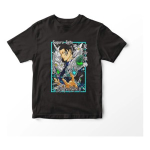 Remera Anime Jujutsu Kaisen Negro Anime Jujutsu Kaisen Xl Estampa Localizada Suguru Geto