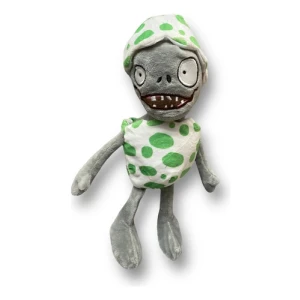 Peluche Zombie Huevo Plantas Vz Zombies ( Mediano Mundogeek Verde Con Blanco