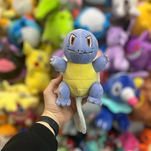 Peluche Pokemon Wartortle ( Mediano ) Mundogeek Lila Con Amarillo - Imagen 2