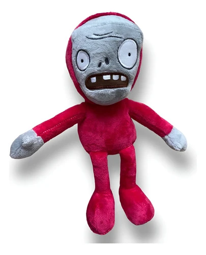 Peluche Zombie Buzo ( Plantas Vs Zombies ) Mundogeek Rojo