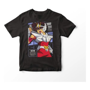Remera Anime Caballero Del Zodíaco Seiya Mundogeek