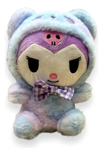 Peluche Kuromi Traje Celeste (sanrio) Mundogeek Violeta