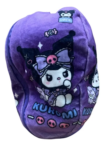 Peluche De Felpa Kuromi Cápsula Sanrio 25cm Mundogeek Violeta - Imagen 2