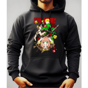 Buzo Canguro Con Capucha Anime Spy X Family Mundogeek