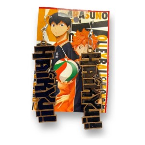 Caravana Mediana Metal Haikyu Mundogeek Negro