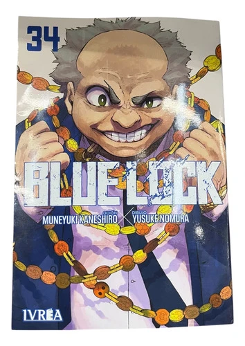 Manga Anime Blue Lock Tomo 34 Ivrea Español