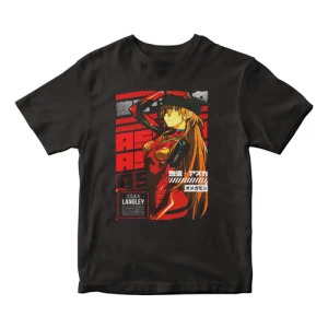 Remera Anime Evangelion Asuka Langley Soryu