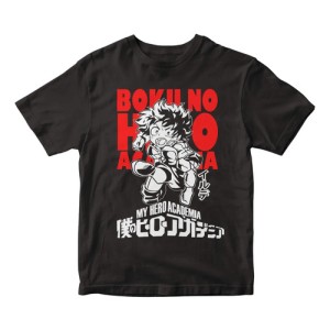 Remera Camiseta De Anime Boku No Hero Deku Mundogeek