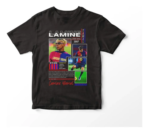 Remera Futbol Lamine
