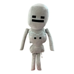 Peluche Esqueleto Minecraft Skeleton 20cm Blanco