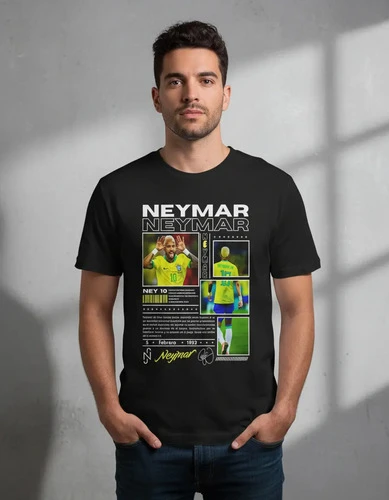Remera Futbol Neymar - Imagen 3